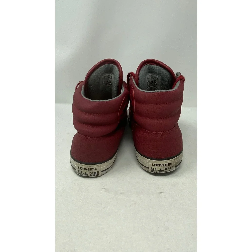 Converse Chuck Taylor All Star High Street Red Leather Sneakers 152658C Mens 12